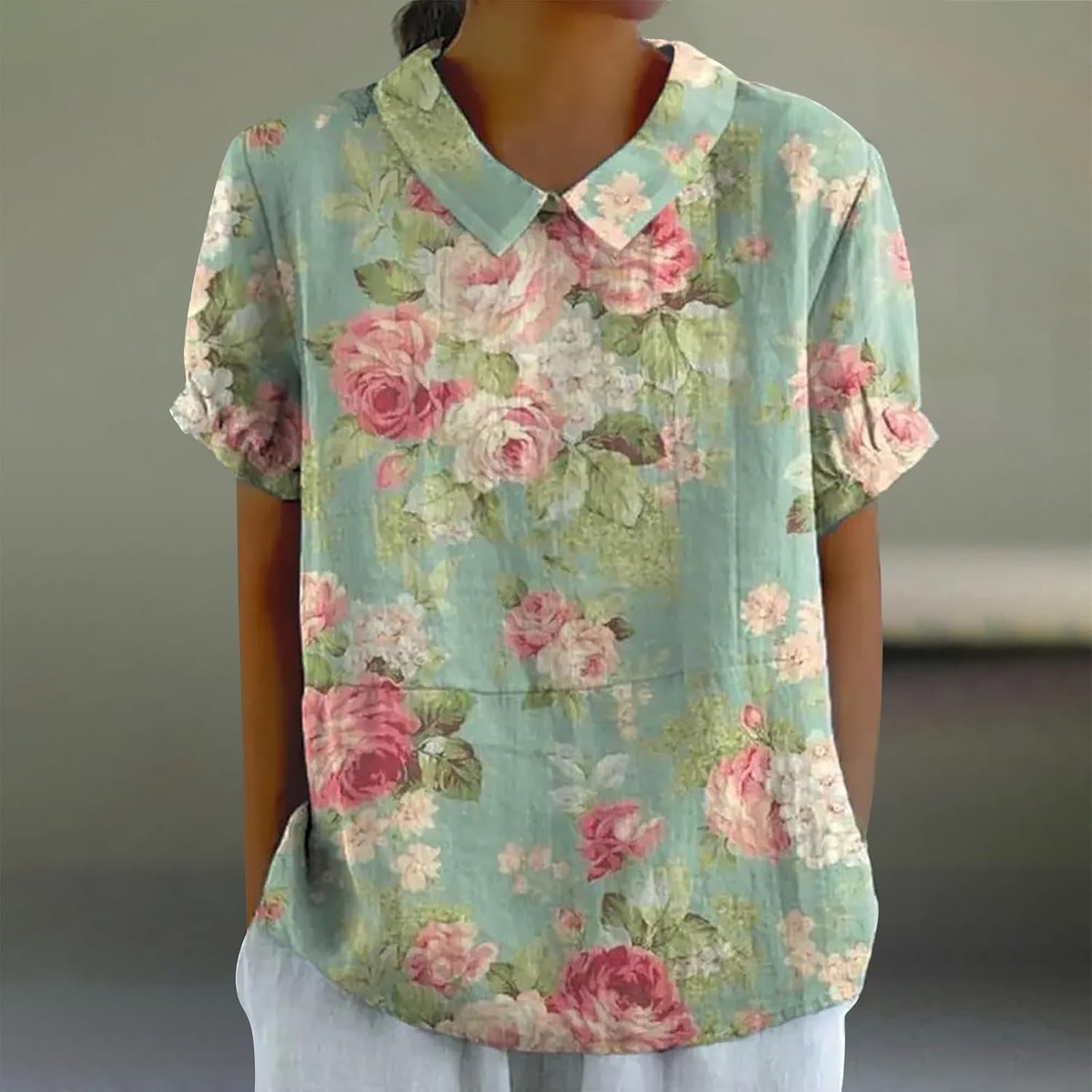Charlotte | Blommig Blus