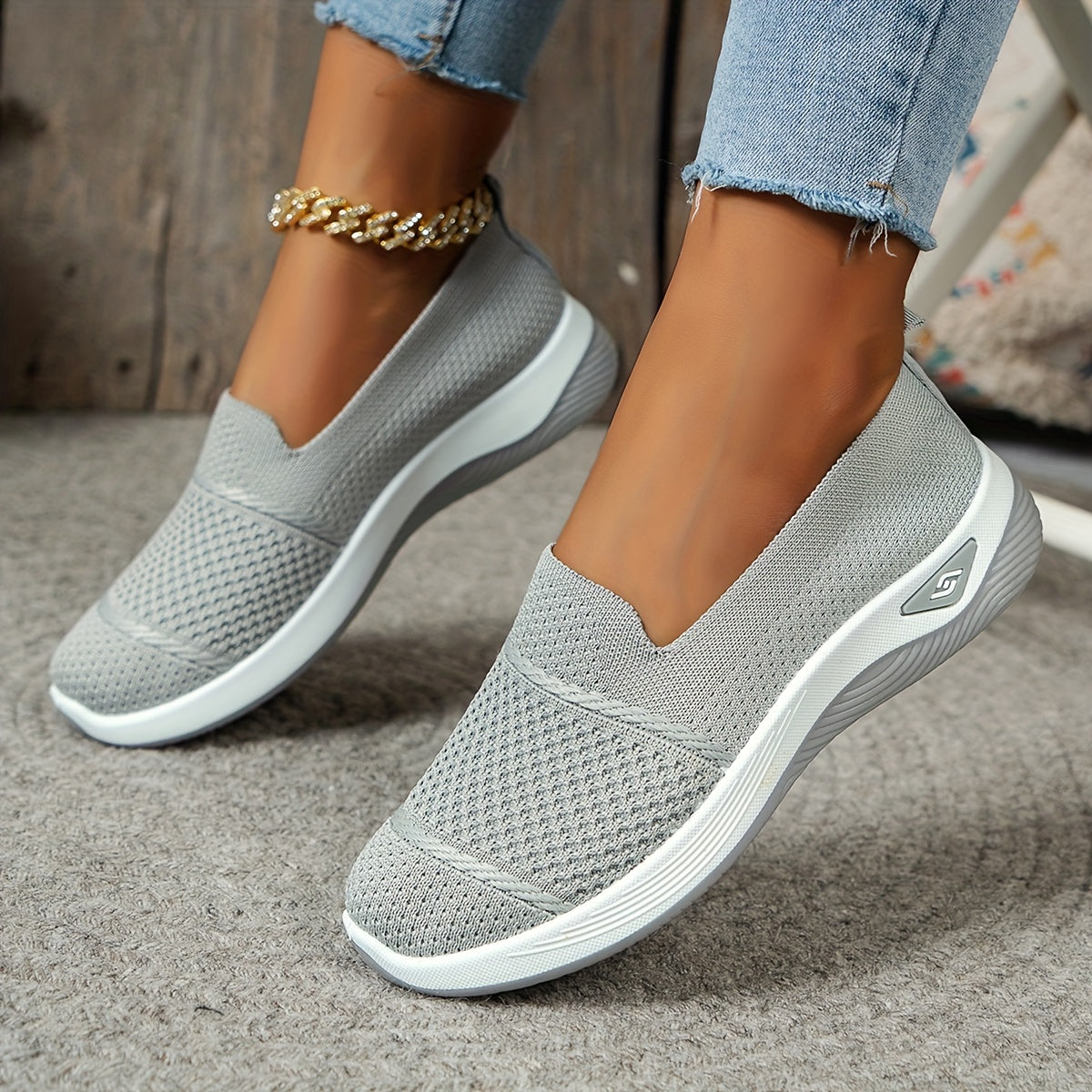 Cora | Bekväma Ortopediska Dam Slip-On Skor