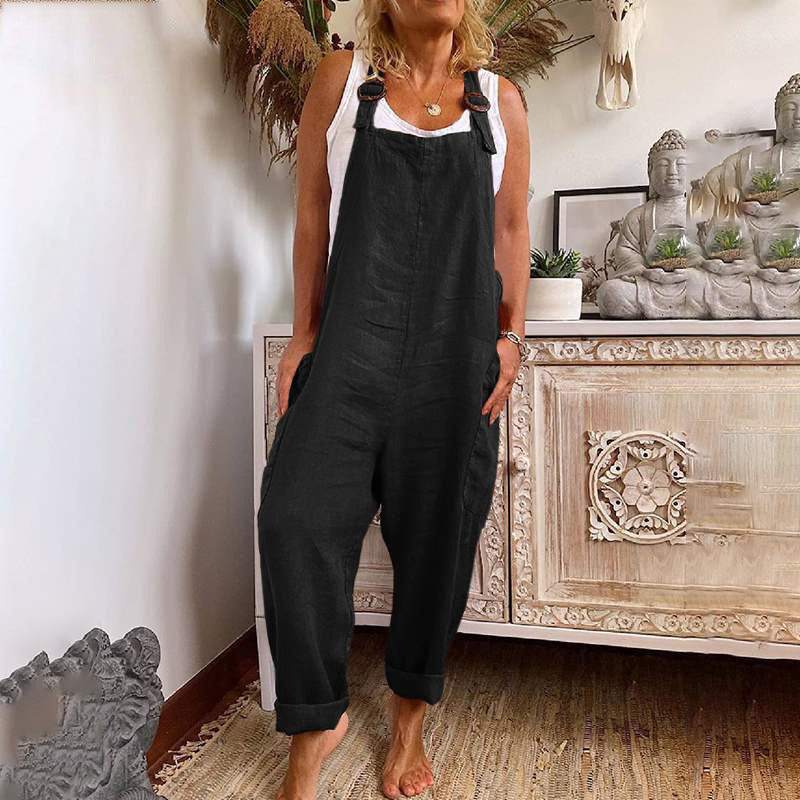 Janine Tidlös Jumpsuit - Avslappnad Elegans