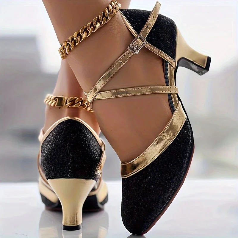 Taleia - Elegant sandal med klack