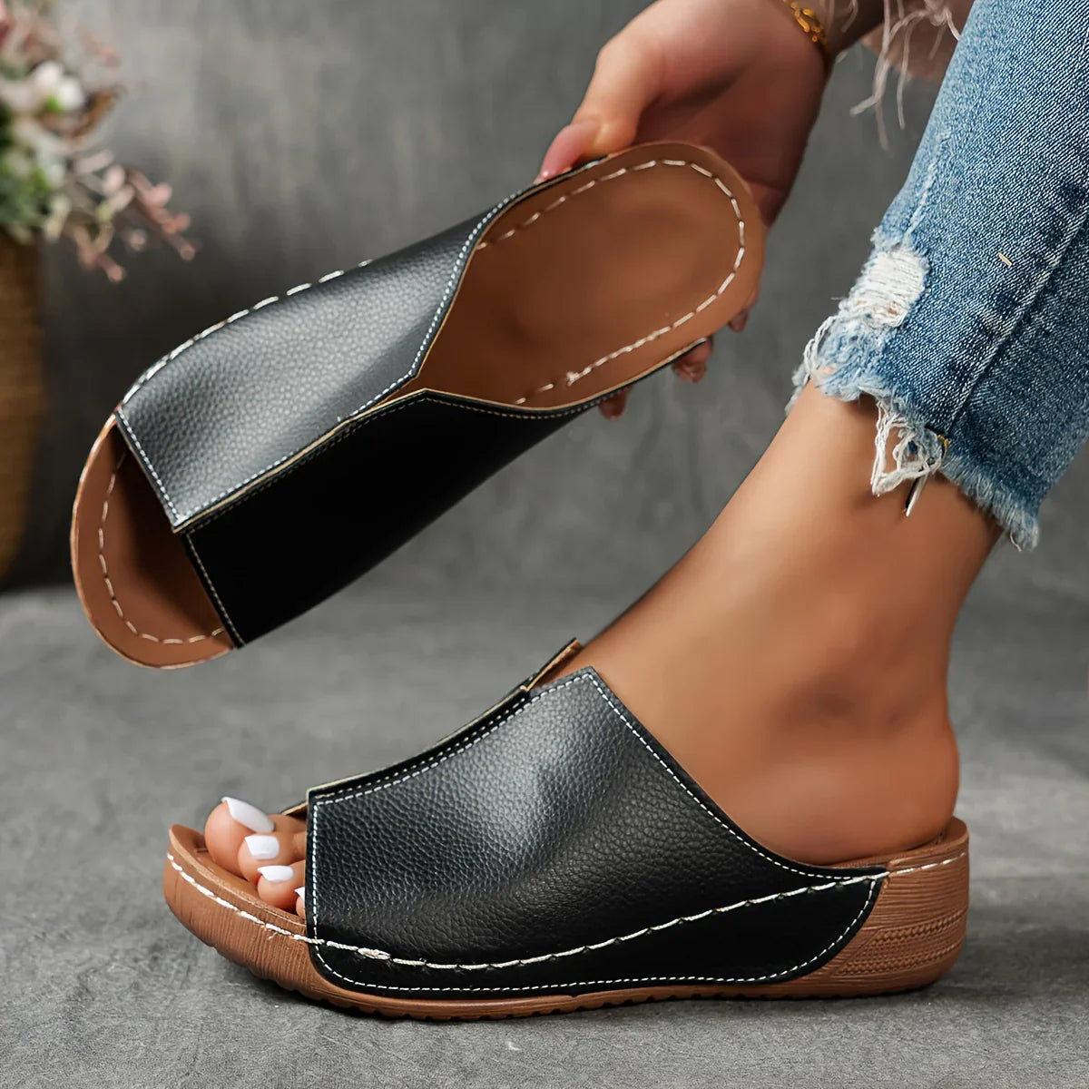 ALICIA | Ortopediska Chic Sandaler