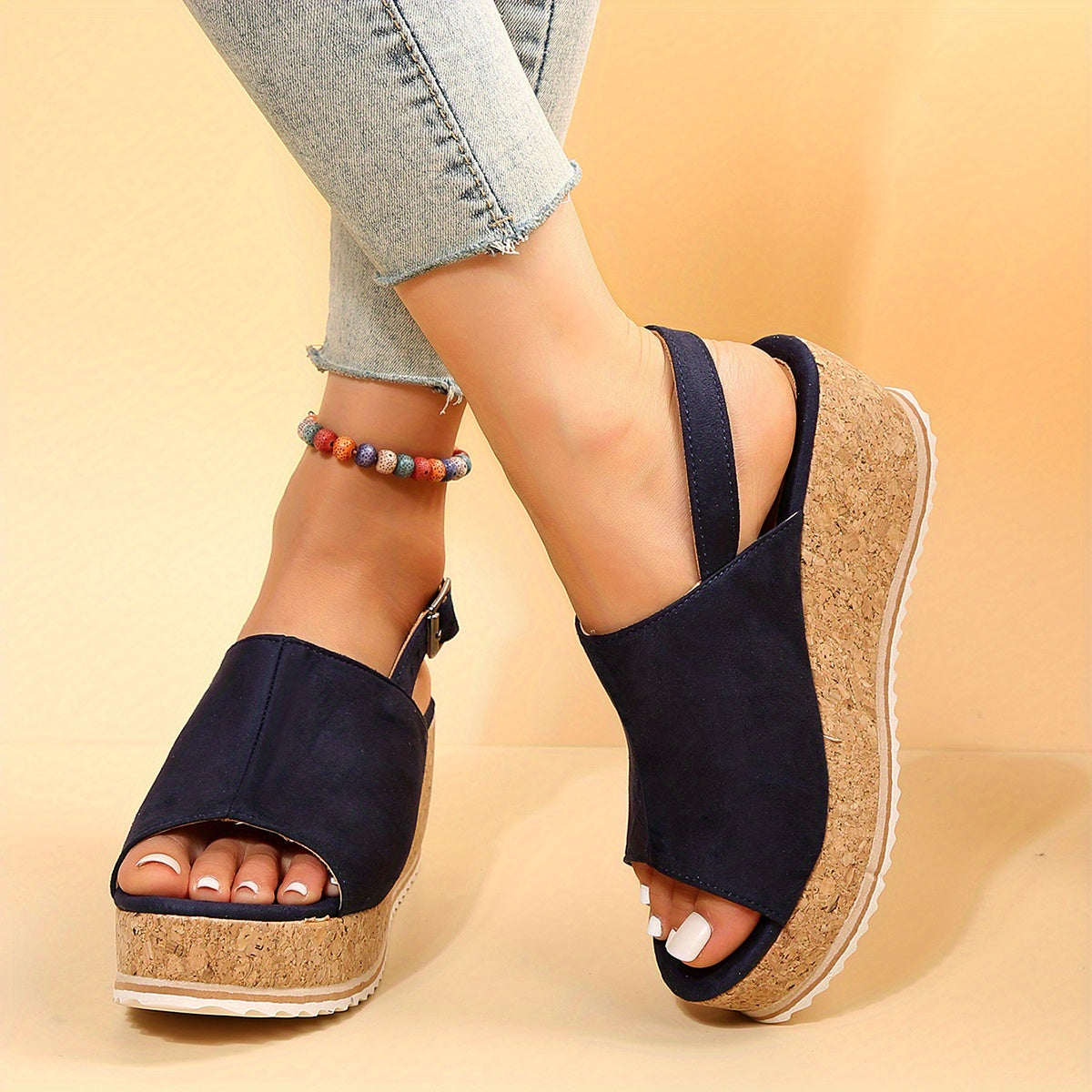 Savanna Slingback Wedge Sandaler
