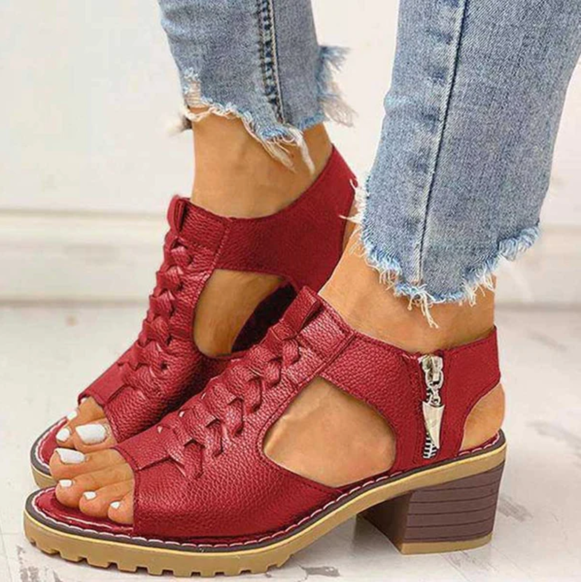 Oona Eleganta Högklackade Sandaler