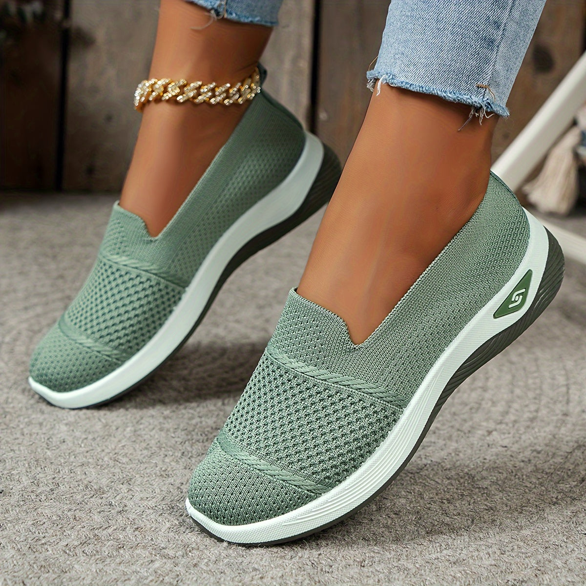 Cora | Bekväma Ortopediska Dam Slip-On Skor