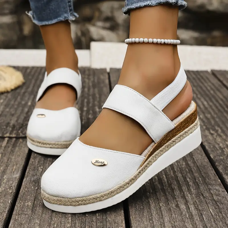 Antonia | Ortopediska Sandaler med Platå, Ventilerande och Avslappnade
