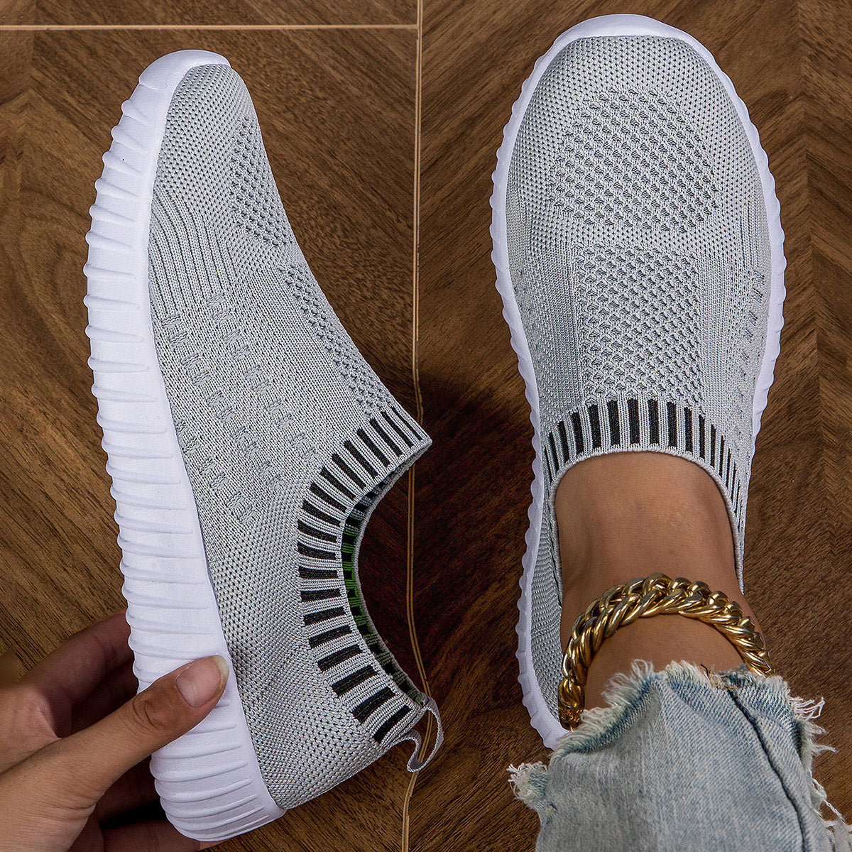 Aeris | Ortopediska sneakers med slip-on för kvinnor