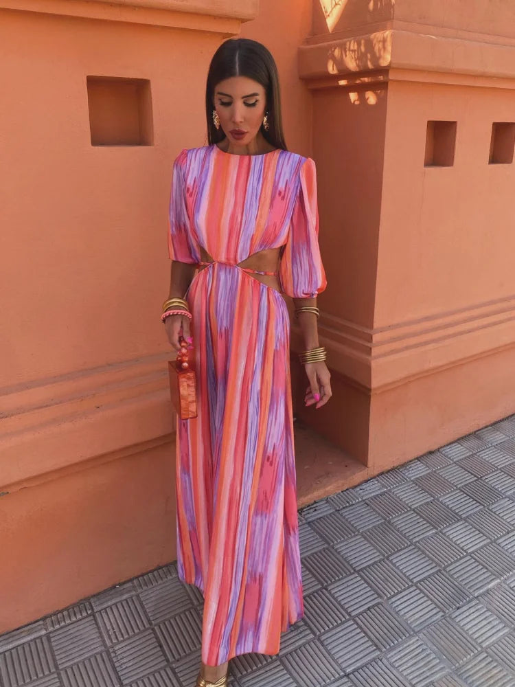 Paloma | Elegant Klänning med Cut-Out