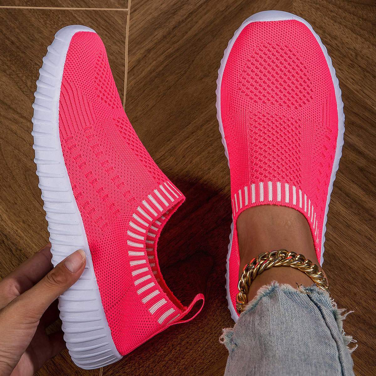 Aeris | Ortopediska sneakers med slip-on för kvinnor