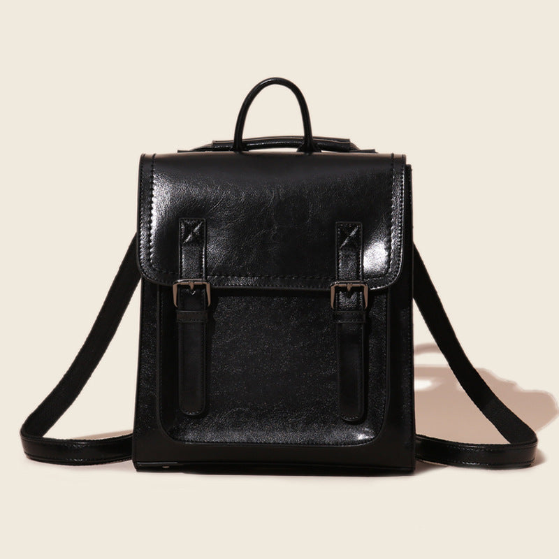 Vintage charm ryggsäck med spänne