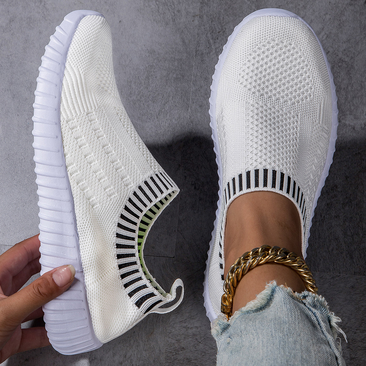 Aeris | Ortopediska sneakers med slip-on för kvinnor