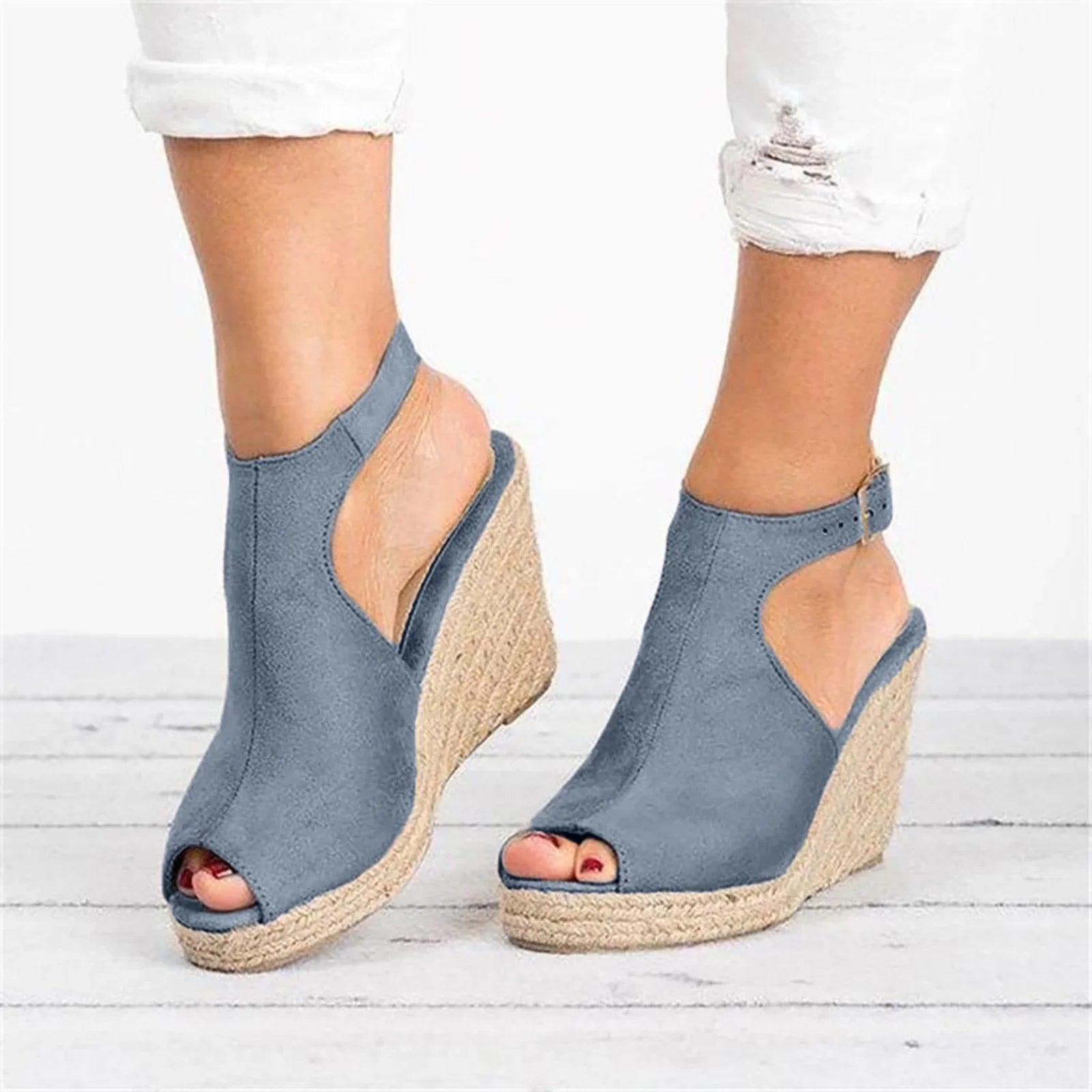Elegant Kilar Plattform Sandaler