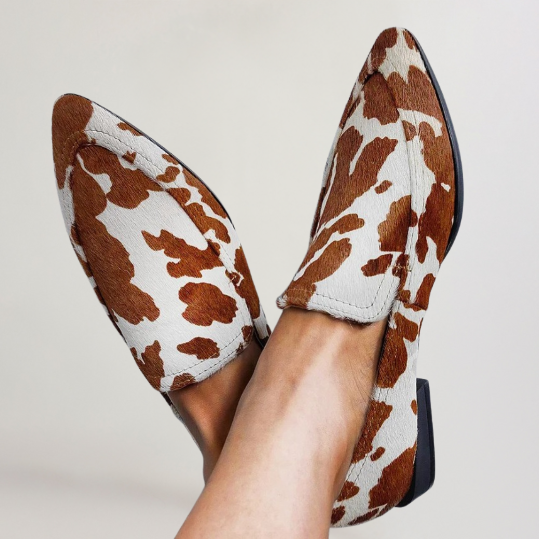 LEONA | ELEGANTA LÅGA KLACKAR LOAFERS