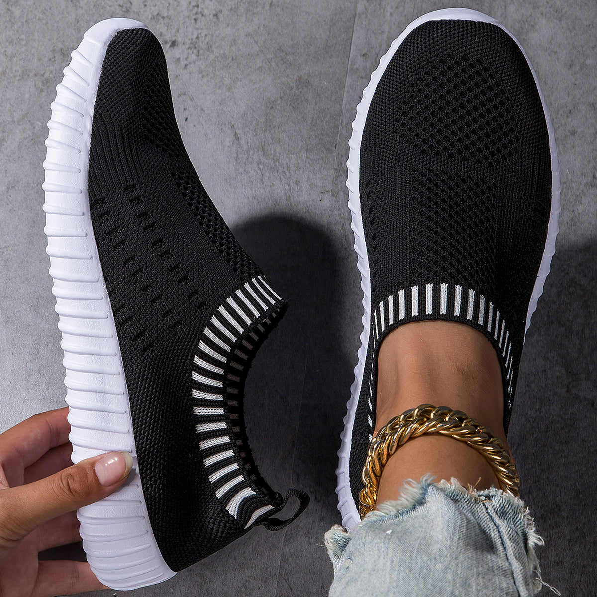 Aeris | Ortopediska sneakers med slip-on för kvinnor