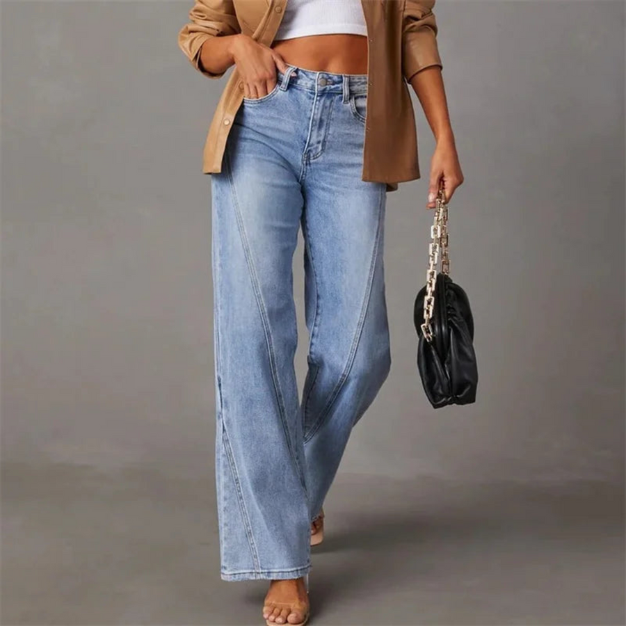 Vanda | Stilig Jeans med Vida Ben