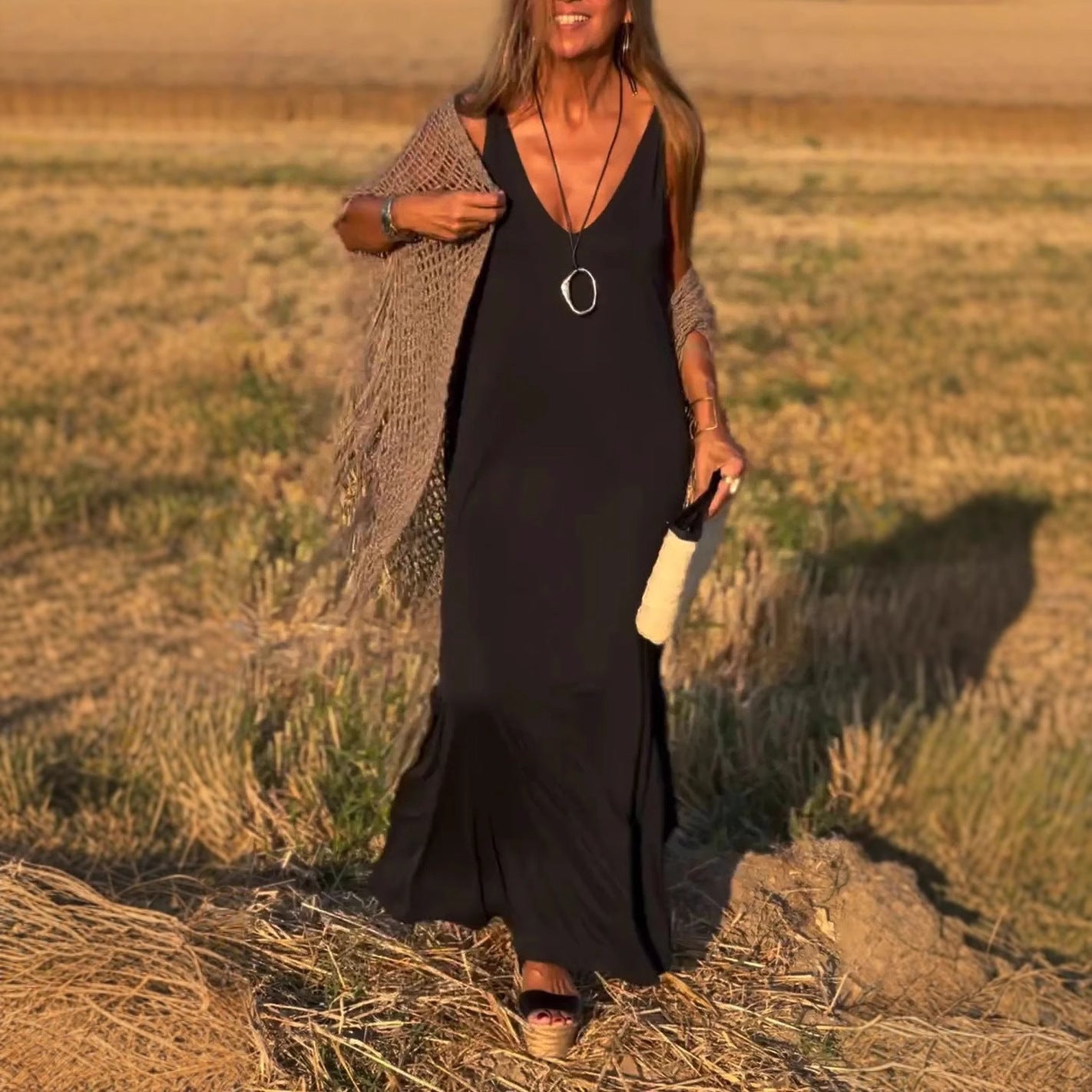 Amber - Tank Maxi Klänning