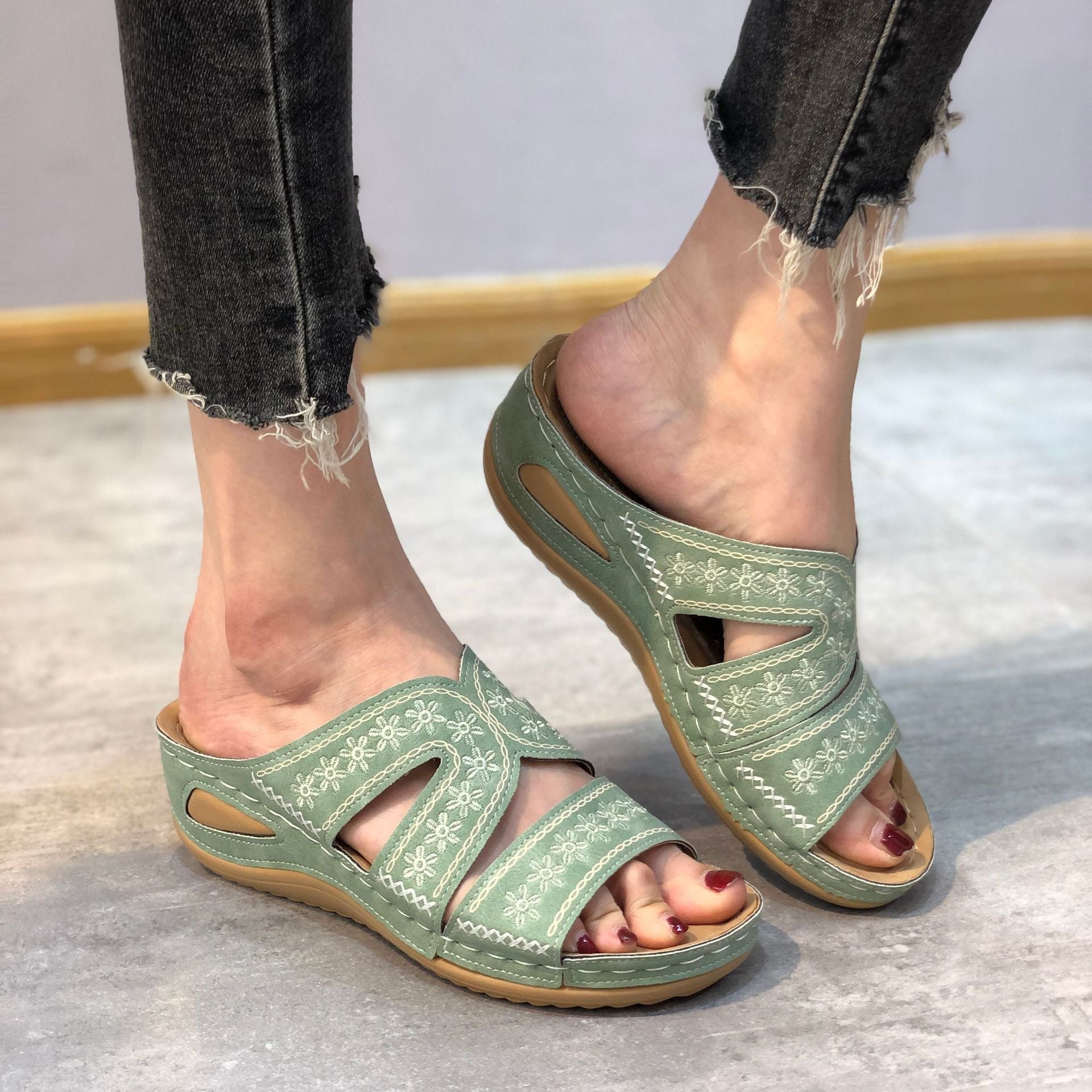 Sandy's Ortopediska Sandaler för Daglig Komfort