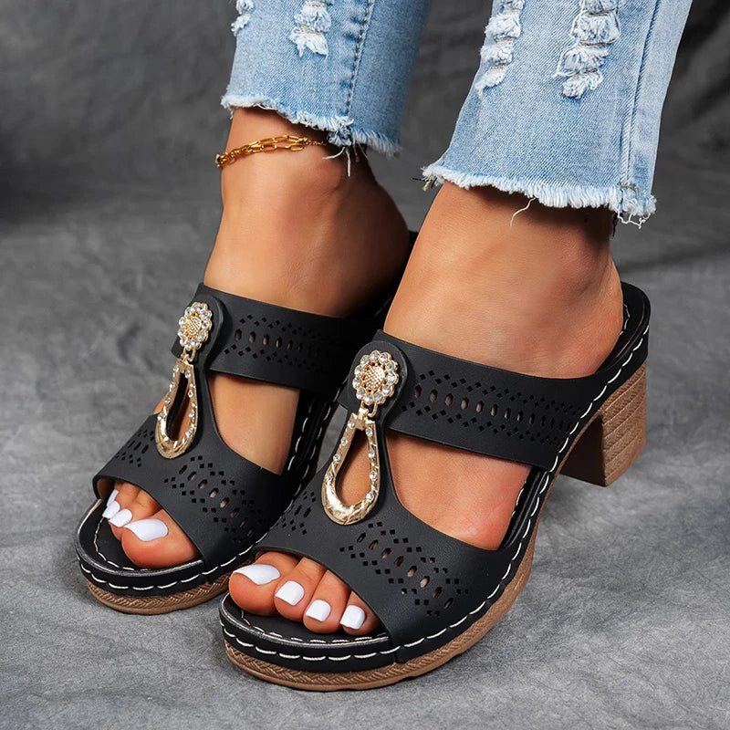 Maria | Chic och bekväm ortopedisk sandal
