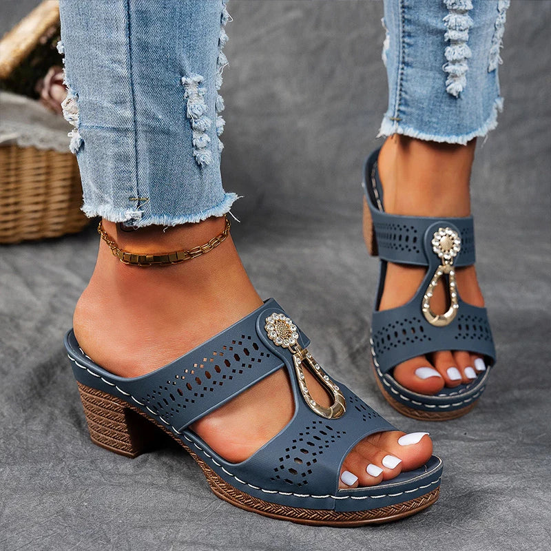 Maria | Chic och bekväm ortopedisk sandal