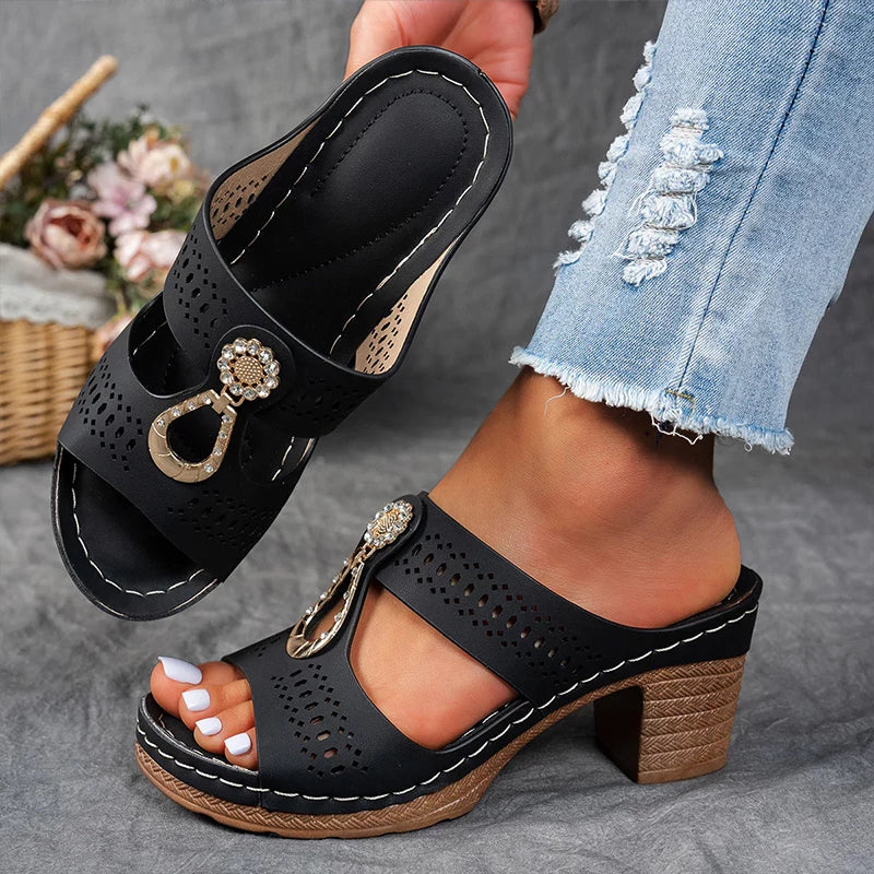 Maria | Chic och bekväm ortopedisk sandal