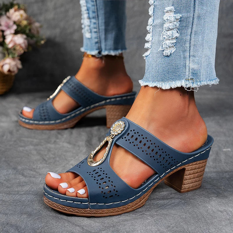 Maria | Chic och bekväm ortopedisk sandal