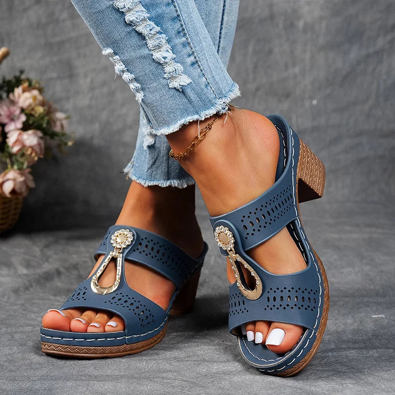 Maria | Chic och bekväm ortopedisk sandal
