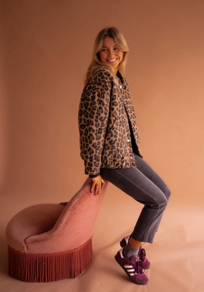 LEONA | Leopard Bomberjacka