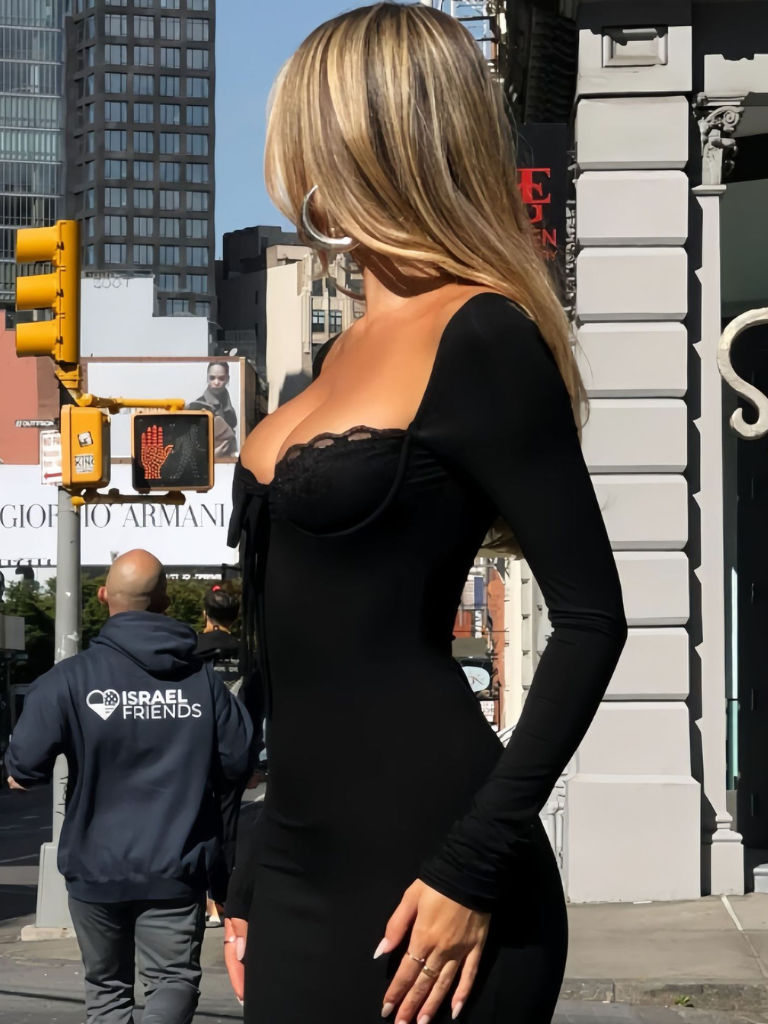 NOIR SEDUCTION MAXIKLÄNNING