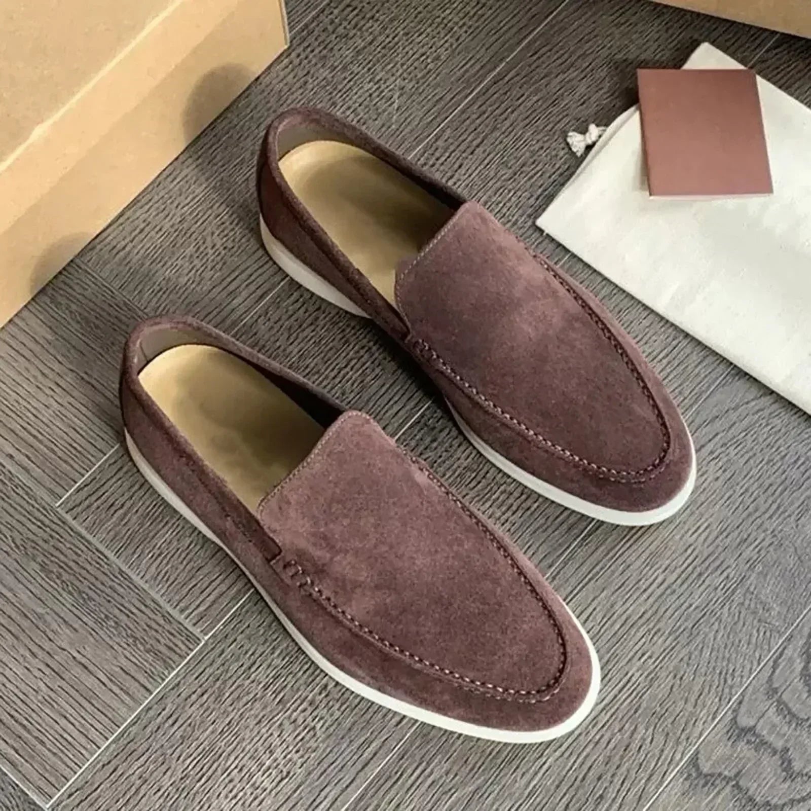 Bryan | Herrens Klassiska Slip-On Loafers
