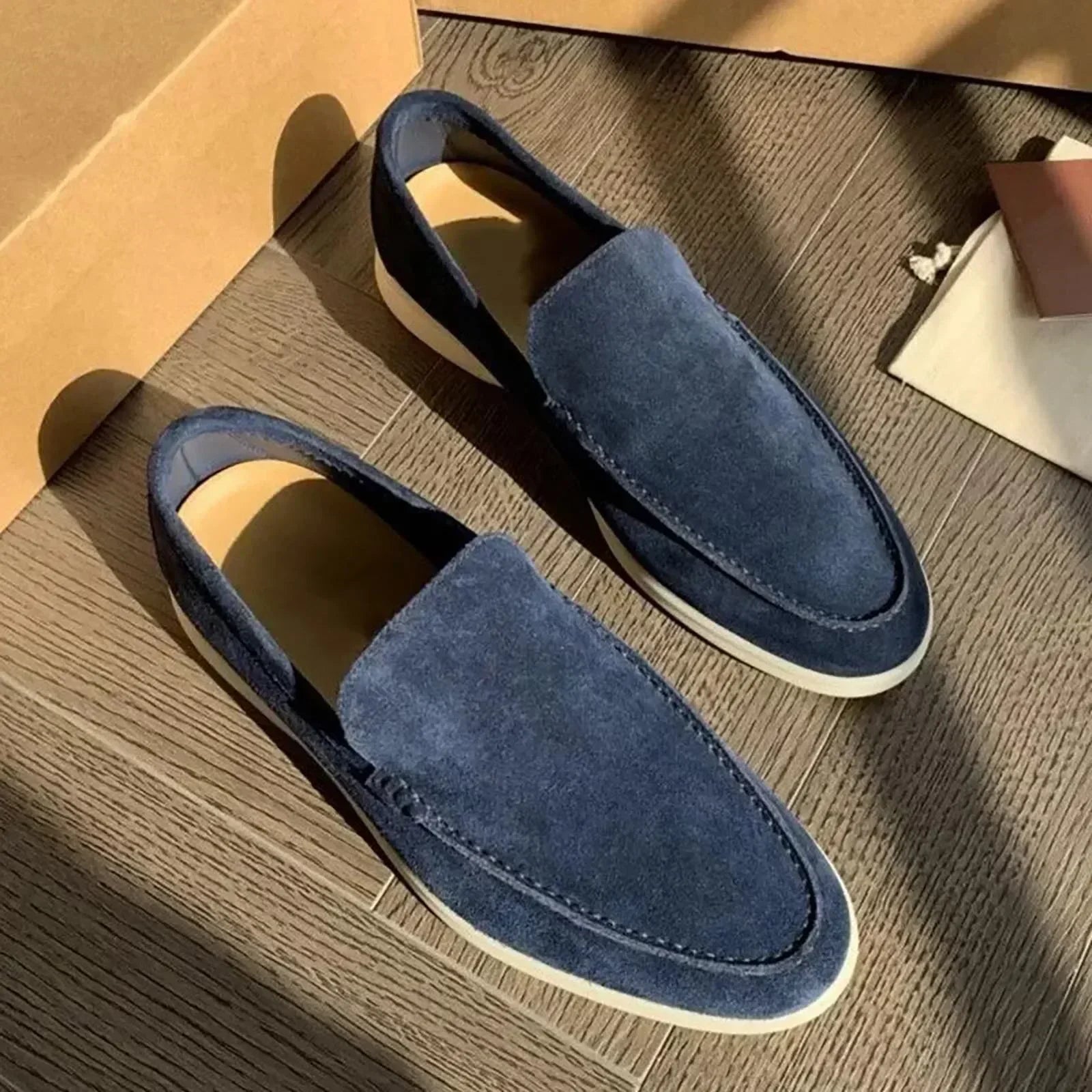 Bryan | Herrens Klassiska Slip-On Loafers