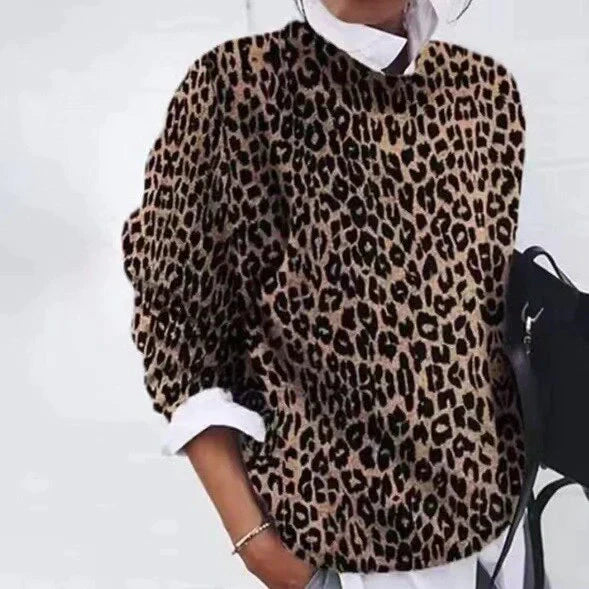 Everwyn | Stilren Blommig Tryck Sweatshirt