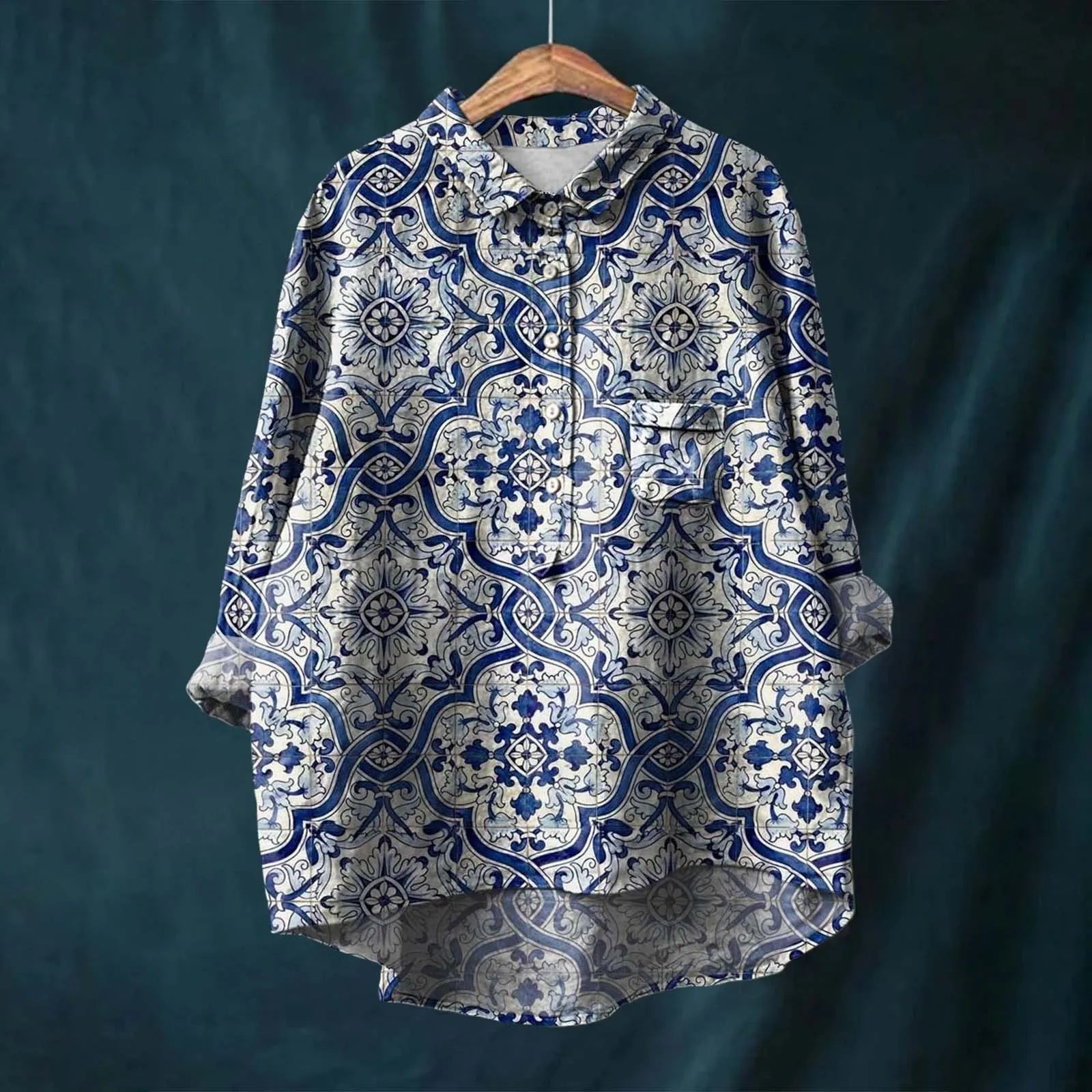 Liesa | Elegant Blomsterblus för Kvinna