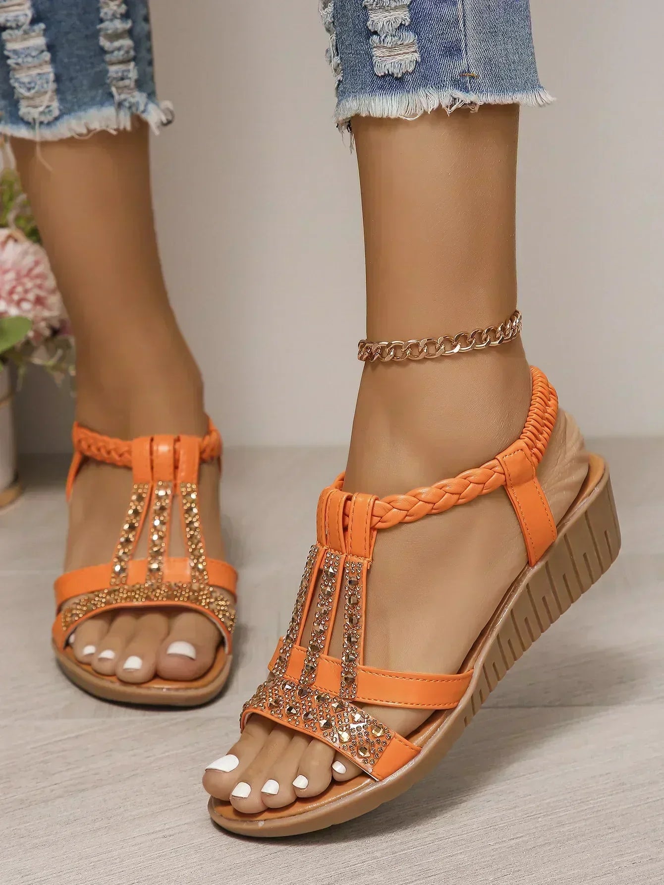 Lacey - Stiliga Ortopediska Sandaler