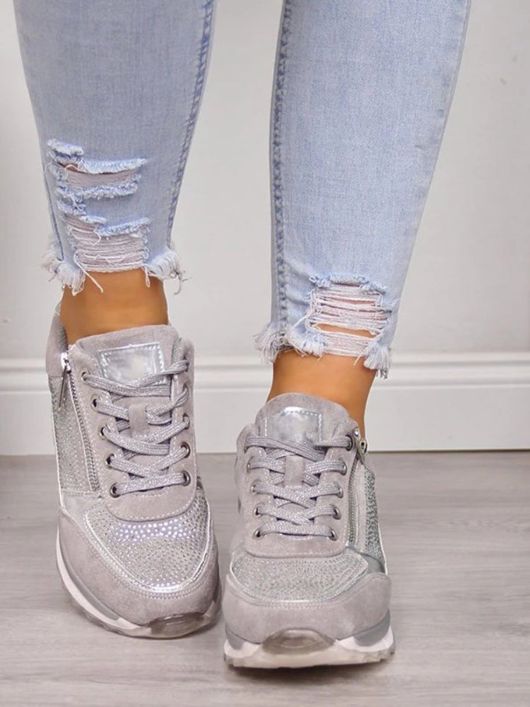 Aurora | Ortopediska Sneakers med Dragkedja