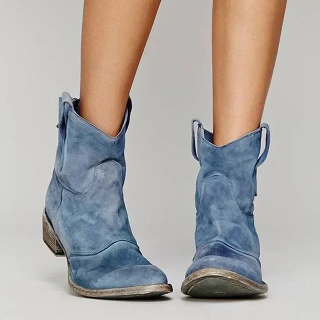 Vintage Cowboy Ankelstövlar
