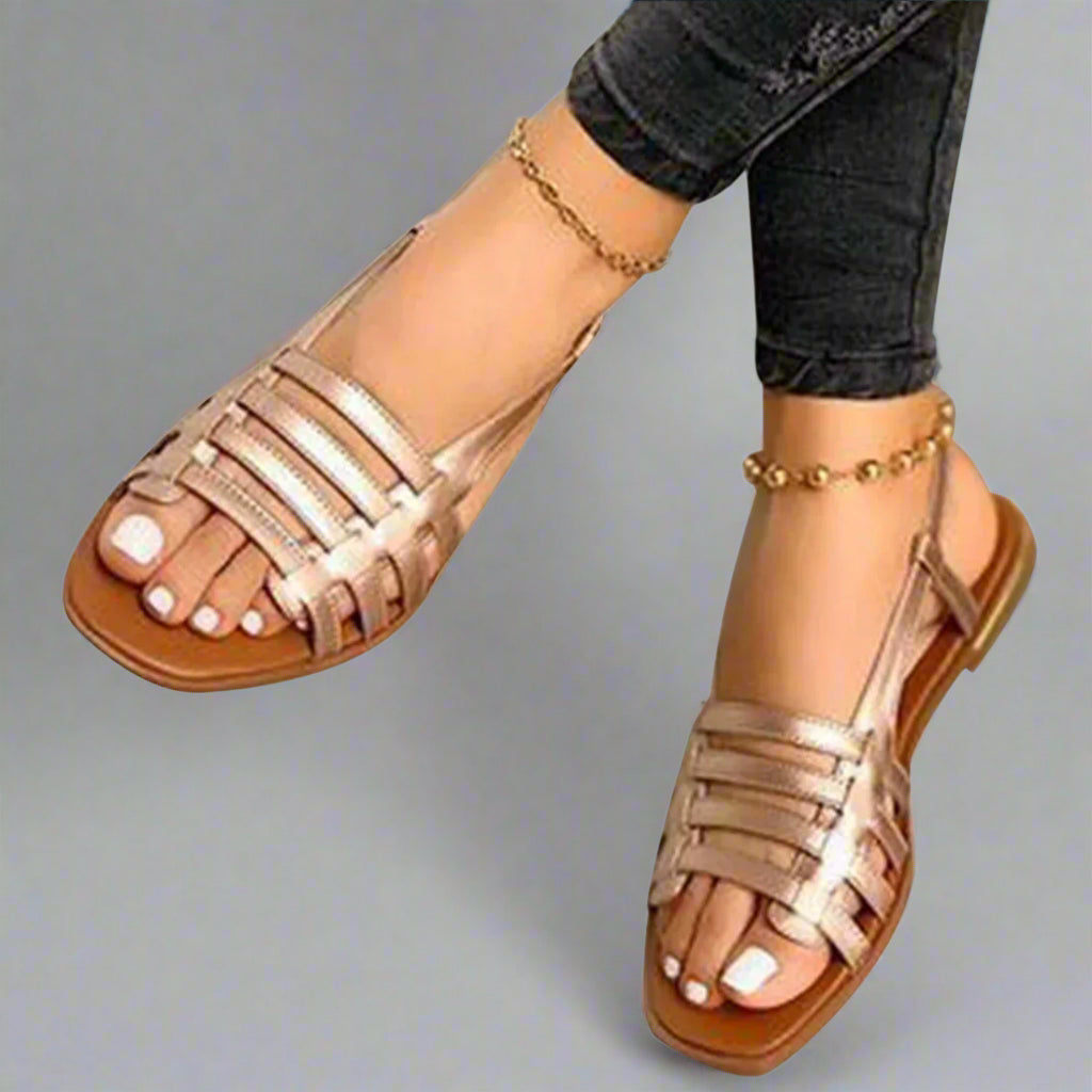 Adele | Handgjorda gladiatorsandaler i premium-material