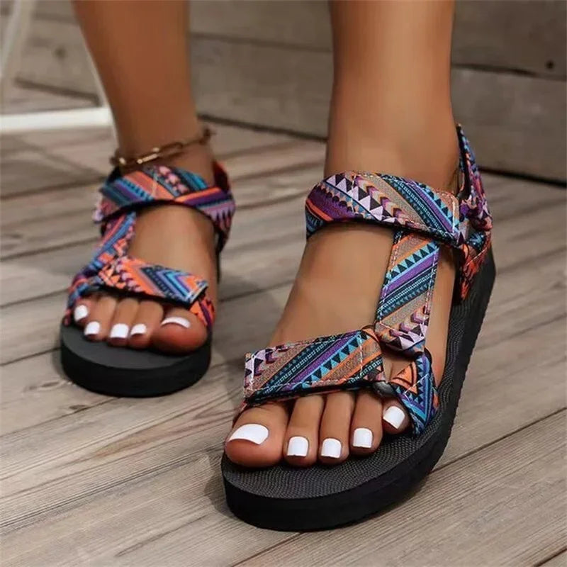Lucy I Boho Sommar Sandaler för Kvinnor