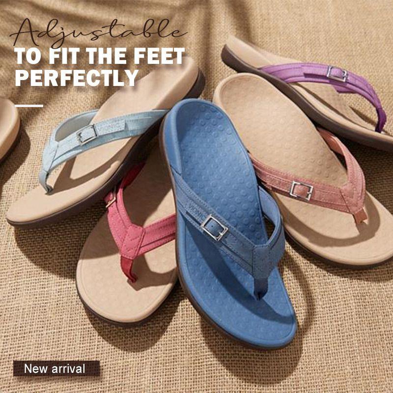 Ortopediska Bågfotsstöd Flip Flops för Damer