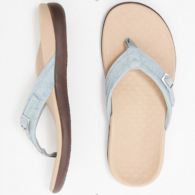 Ortopediska Bågfotsstöd Flip Flops för Damer