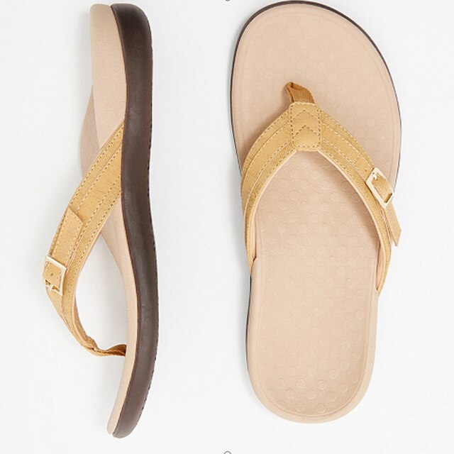 Ortopediska Bågfotsstöd Flip Flops för Damer