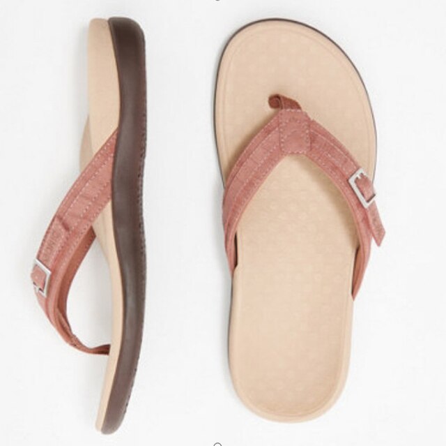 Ortopediska Bågfotsstöd Flip Flops för Damer
