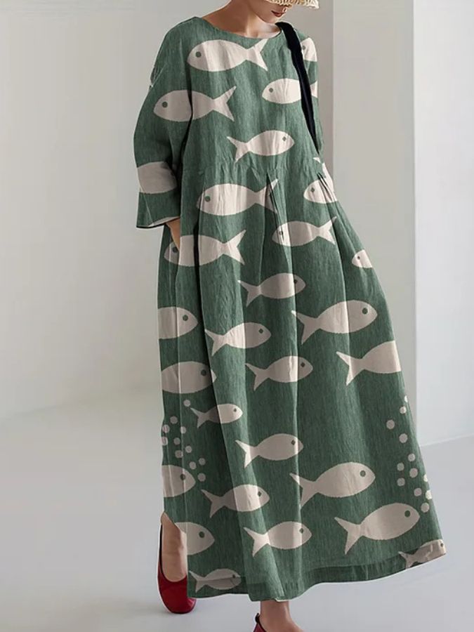 JULIA - ELEGANT SVART MIDI KLÄNNING