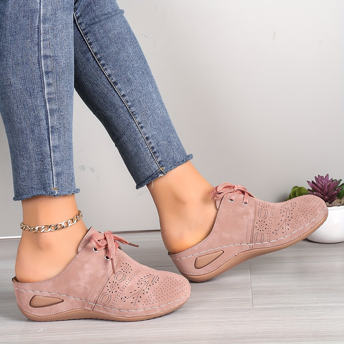 Serena | Ortopediska Slip-On Skor med Fotvalvsstöd och Andningsbar Komfort