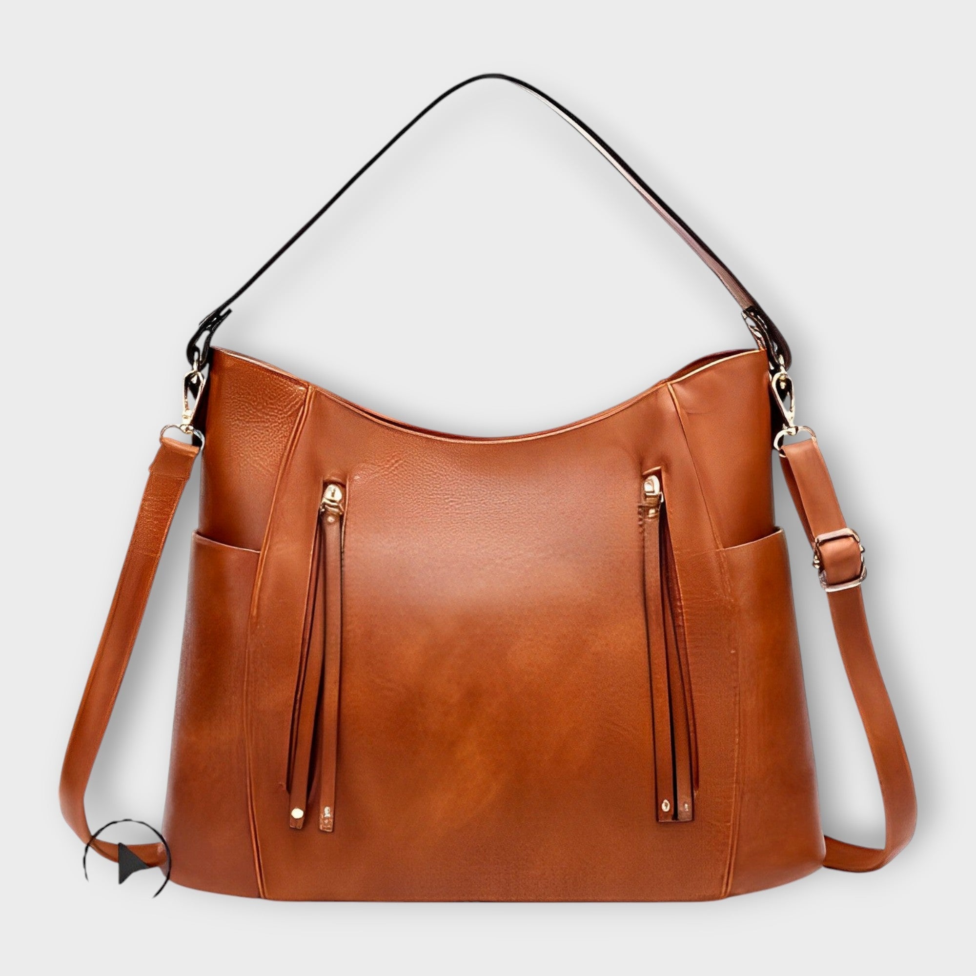 Vintage-inspirerad elegant damhandväska
