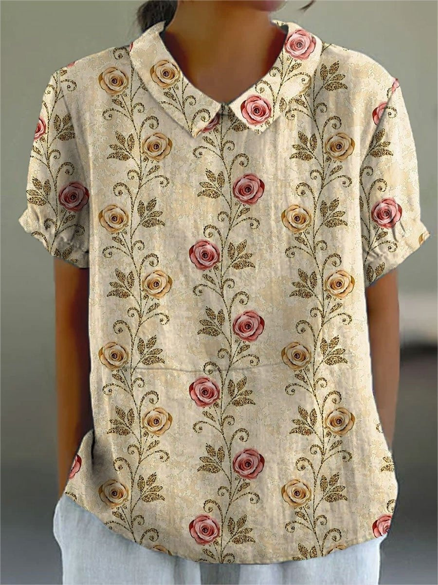 Charlotte | Blommig Blus