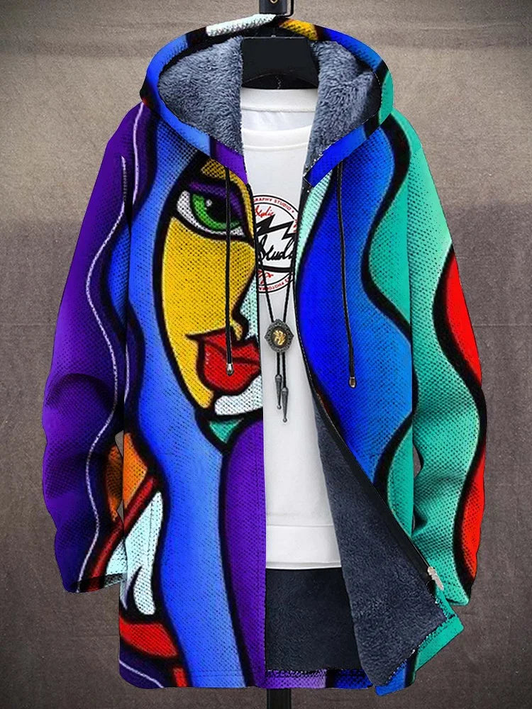 Jamie | Lyxig Konst-Inspirerad Hoodie