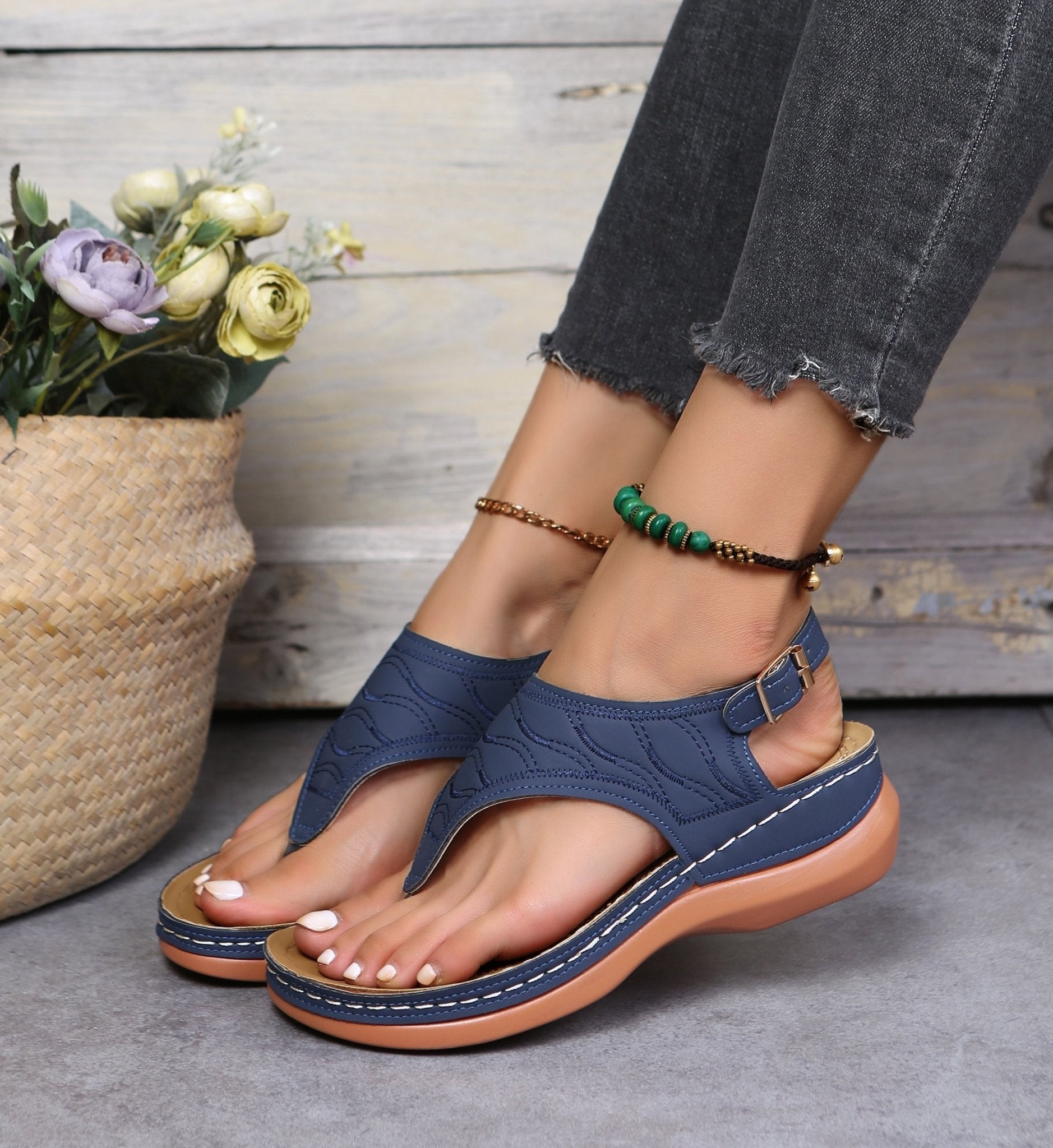 Aniek - Trendiga ortopediska sandaler