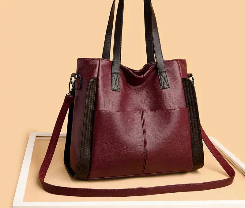 Etta - Trendig Crossbody-väska i PU-läder med stor kapacitet