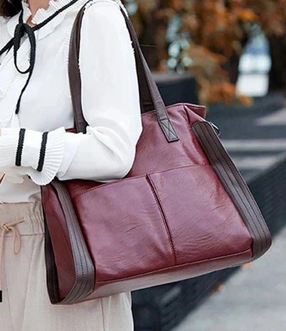 Etta - Trendig Crossbody-väska i PU-läder med stor kapacitet