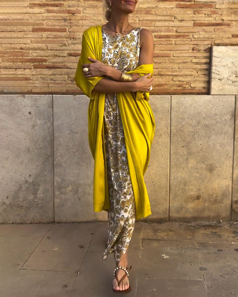 VIVIANA | Elegant Tvådelad Set för Sommar och Semester