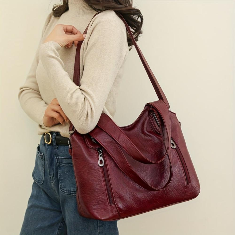 Emma Retro Tote Axelväska